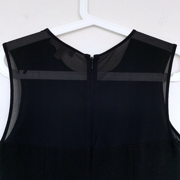 Banana Republic Black Coated Sheer Lace Dress - Picture 7 of 8